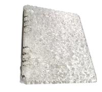 Fuhjythy Album Fotografico A Fogli Mobili in Acrilico Trasparente A5 6 Fori Photocard Binder