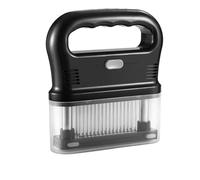 Fuhjythy Bonificante per Carne A 48 Lame - Ammorbidente per Bistecche con Ago Ultra Affilato In Acciaio Inossidabile, Utensile da Cucina per Barbecue per un Sapore Migliore
