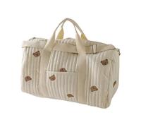 Fuhjythy Borsa per Pannolini per Bambini con Tracolla per Passeggino, Borsa per Pannolini Portatile, Borsa da Viaggio, per La Sostituzione.