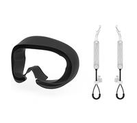 Fuhjythy Cinghie per Impugnature VR per Cuffie da Gioco 4 VR Cinture per Controller Cuffie per Perdite di Luce Accessori VR-Nero