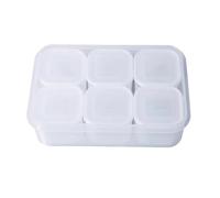 Fuhjythy Contenitore per Alimenti con Coperchio - Contenitore Salvafreschezza per Frutta, Verdura, Condimenti, Frigorifero e Organizer da Cucina
