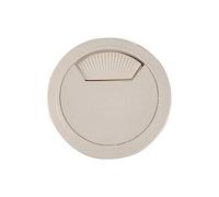 Fuhjythy Coperchio foro del del calcolatore della Tabella 6 cm Dia Plastica grigia Grommet