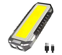 Fuhjythy da A LED Lampada da COB Ricaricabile da 1000 Lumen con Base Magnetica e Gancio per Appendere