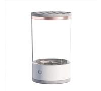 Fuhjythy Detergente per Pennelli per Trucco Brushy Detergente per Pennelli per Trucco con Rotazione Automatica Pulizia Profonda Alimentato Tramite USB, Adatto A Tutti I Pennelli per Trucco