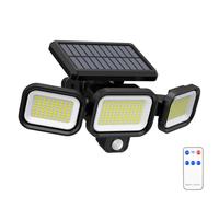 Fuhjythy Lampada Solare A Induzione per Esterni Lampada Solare da Parete per Esterni Lampada Solare per Esterni Impermeabile Luci di Sicurezza Alimentate A Energia Solare per Giardino Esterno Cortile