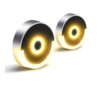 Fuhjythy Luce per Borsa, Luce LED per Borsa da, Illuminatore per Borsa Ricaricabile, Luce per Clip per Badge Infermieri, Compatta e Comoda (2 Pezzi)
