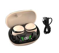 Fuhjythy Mini Auricolari Invisibili per Il Sonno Auricolari Stereo Bluetooth 5.3 HiFi Auricolari Wireless A Bassa Latenza con Microfono per, Musica B