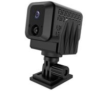 Fuhjythy Mini Telecamera di Sicurezza 4G o Telecamera Wi-Fi HD 1080P con Visione Notturna Wireless, Protezione Video, Telecamera A Infrarossi con Movimento