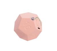 Fuhjythy Mini Timer Ruota Dodecagono Timer Ricaricabile Suono Vibrazione Luce Allarme Capovolgi Timer Conto Alla Rovescia per Timemanager Rosa