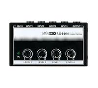 Fuhjythy Mixer Audio Controllo Volume Amplificatore Audio Professionale per Strumenti Musicali SPINA UE