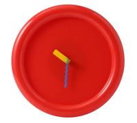 Fuhjythy Orologio da Parete per la Casa: Orologio da Parete Rosso, Decorazione per la Parete.