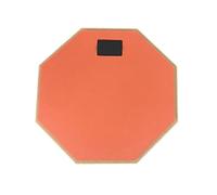 Fuhjythy Pad per Esercitarsi Batteria Pad per Batteria Silenzioso su Entrambi I Lati Cuscinetto per Esercitazione Rullante Arancione