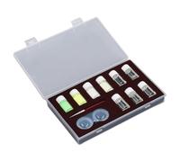 Fuhjythy Polvere Fluorescente per Orologio, Kit di Polvere Facile da Miscelare per Orologiai per Lancette 'Orologio