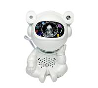 Fuhjythy Proiettore Astronauta con Luci Notturne Lampada Luna per Decorare la Camera da Letto Lampada Nebulosa A LED per Bambini