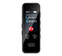 Fuhjythy Registratore Vocale Digitale Bluetooth Lettore MP3 con Riproduzione di Nastro Vocale Registratore di Chiamata con Riduzione del Rumore Penna di Registrazione A