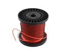 Fuhjythy Rotolo da 50 M 2,4 mm per Falciatura In Nylon per Tagliaerba, Corda per Decespugliatore, per Decespugliatore, Rotonda per Decespugliatore, per Decespugliatore