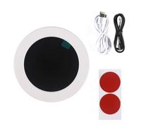 Fuhjythy Schermo Secondario Raffreddato Ad Acqua da 2,1 Pollici Schermo Rotondo IPS Telaio Raffreddato Ad Acqua Monitor con Schermo Integrato Stato del Computer Facile da Usare B