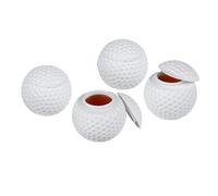 Fuhjythy Set di Bicchierini da Shot A Forma di Pallina da Golf, Confezione da 3 Pezzi da 1,5 Oz. Accessori Perfetti per il Golf, Ideali Come Regali A Tema Golf.