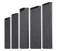 Fuhjythy Set di Protezione da Coltello da 5 Pezzi Che Comprendeva Coperture di Universale con Guaine di Plastica Addominali Piene di Feltro