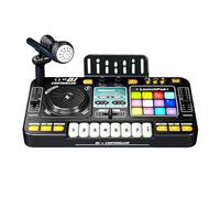 Fuhjythy Simulatore per Bambini - Mixer DJ Multifunzionale con Controller, Lettore DJ e Microfono Integrato