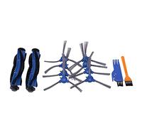 Fuhjythy Spazzole Laterali Coperchietto Filtro un Rullo Kit Attrezzi per Spugna per 11 S Accessori per Aspirapolvere Robovac 30 30C 15C 2