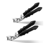 Fuhjythy Tagliaunghie Clipmaster Pro, Tagliaunghie per Anziani, Tagliaunghie per Unghie Dei Piedi Clipmaster Pro, Tagliaunghie per Unghie Dei Piedi 2 Pezzi