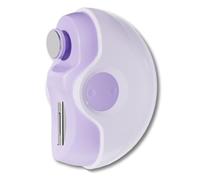 Fuhjythy Tagliaunghie Elettrico Automatico 2 In 1, Tagliaunghie Elettrico, Tagliaunghie con Contenitore per Schegge di Unghie, Viola
