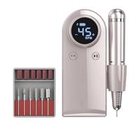 Fuhjythy Trapano Elettrico per Unghie In Gel Acrilico per Unghie Manicure Pedicure Lucidatura Strumenti per la Casa Salone Uso Multifunzionale C