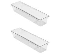 Fuhjythy Vassoio Portaoggetti da Scrivania In Plastica, di Organizzazione Dei Cassetti