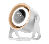 Fuhjythy Ventilatori da Tavolo Piccoli Silenziosi con Inclinazione Regolabile A 110° per Camera da Letto, Casa, Ufficio. Colore: