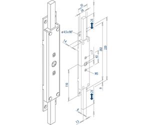 FUHR Blocco asta 287