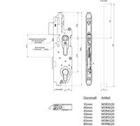 FUHR Multisafe Hauptschlosskasten 855