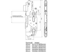 FUHR Multisafe Hauptschlosskasten 855