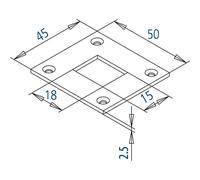 FUHR Parte di bloccaggio dell'asta 915
