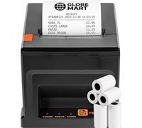 Fuhuihe Stampante Termica per Scontrini POS 80mm con USB ed Ethernet, 300mm/s, Taglio Automatico e Interfaccia Cassetto Portasoldi, Compatibile Windows/Mac/Linux, per Ristorante, Negozi, Hotel