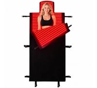 FUIART 2026 - Doppia lunghezza d'onda con perline LED da 660 nm e 850 nm, coperta per terapia con luce rossa, per tutto il corpo, utilizzata per alleviare il dolore del viso e del corpo, per la salute