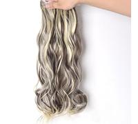 FUIBEJAE 7 pz clip in estensioni dei capelli parrucche ondulate lunghe parrucche di capelli ricci morbidi per le donne estensioni dei capelli ricci per il partito quotidiano parrucca,4h613 20 inch