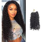 FUIBEJAE Estensioni di Capelli Umani Micro Link, Capelli Kinky Straight con Anello Micro Loop in Veri Capelli Umani, Micro Bead Estensioni di Capelli Umani, 50g 100 Ciocche,24inch