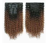 FUIBEJAE Extension per capelli con clip da 26 pollici, invisibili e senza cuciture, pezzi di parrucca a increspatura d'acqua, stile clip per capelli, morbido e naturale per donne, 6 pezzi,1bt30