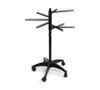 FUIBEJAE Intrecciatura Hair Rack Estensione Dei Capelli Supporto Parrucca Stand Girevole Portacapelli Stoccaggio Di Capelligrande Capacità per Negozio Di Barbiere Domestico