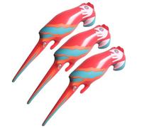 FUIPVGI 3 Pezzi Grande Pappagallo Gonfiabile, 66cm Uccello Gonfiabile Palloncino Pappagallo Decorazione di Pappagalli Pirata, Oggetti di Scena per Pappagalli per Halloween Feste