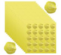 FUIPVGI 400 Pezzi Adesivi Natalizi, Etichette Adesive Rotonde Sigilla Sacchetti, Adesivo Dorato Babbo per Buste Natalizie Carta Adesivi, Biglietti d'Auguri Bomboniere per Festa Natale (Dorato)