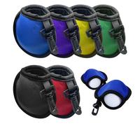 FUIPVGI 6 Pezzi Sacchetti per Pulizia de Palline Golf, Borsa per Palline da Golf Custodia per Palline da Golf, Borsa Porta Palline da Golf con Clip, Accessori per Golf per Pulizia Palline da Golf