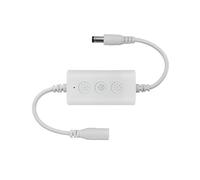 FUIQI Kit controller LED dimmer remoto, controllo tramite app, telecomando wireless RF 2.4G, DC 5-24V per strisce LED 3528/2835/5050/COB, con funzione di temporizzazione, modalità musica (monocolore)