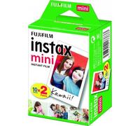 Fuji Color Instax Mini Gloss Pellicola Mono Uso 20 Pezzi 86 x 54 MM
