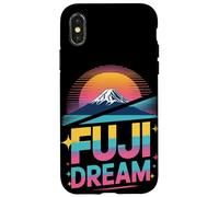 Fuji Dream Pop Cultura estetica giapponese Custodia per iPhone X/XS