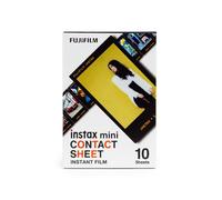 Fuji Instax Mini Contact Sheet 10 Fogli Cornice Retro Nera