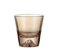 Fuji Mountain Cup Drinkware Snow Mountain Cup Creative Bicchiere da vino straniero con fondo spesso tazza da vino migliore regalo (stile 01)