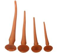 FUJIEYU Dildo Anale Extra Lungo in Silicone Liquido 30Cm/40Cm/50Cm/60Cm Plugs Anali Morbidi Dildo Vaginale Con Ventosa Massaggiatore Prostatico Masturbatore Giocattoli Sessuali,Gold/l