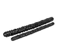 FUJIEYU Pene Artificiale Doppio in Silicone Extra Lungo Da 50 Cm/60 Cm Perle Anali Lisce Plug Vaginale Filettato Dilatatore Anale Masturbatore Sex Toy Per Omosessuali,Black/s